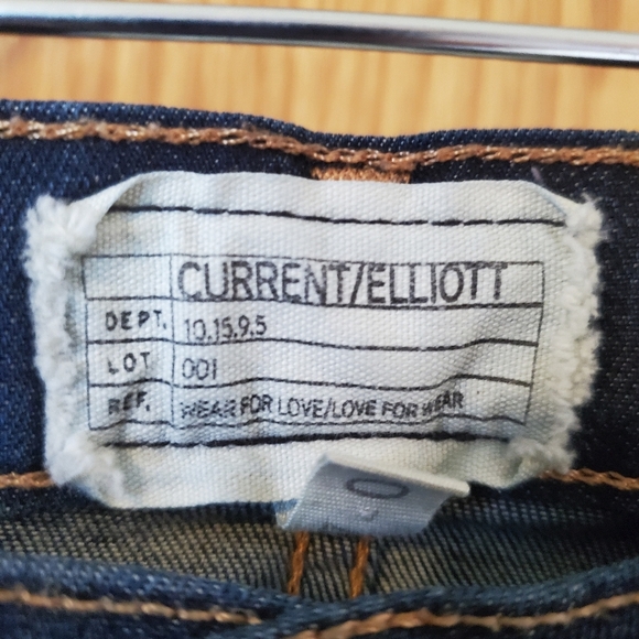 Current/Elliott The Stiletto Typhoon Destroy jeans from Revolve - Picture 6 of 15